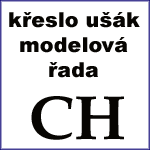 křeslo ušák modelová řada CH
