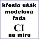 křeslo ušák na míru