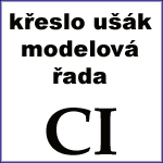 křeslo ušák modelová řada CI