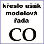 křesla ušák modelová řada CO